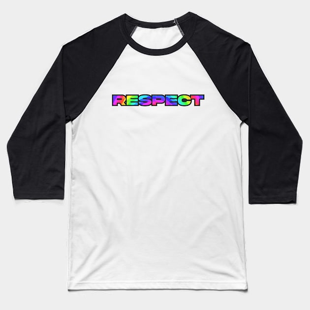 Respect Baseball T-Shirt by Mario_SP_Ueno